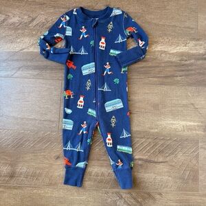 3-6M Smaller Things Boston Romper